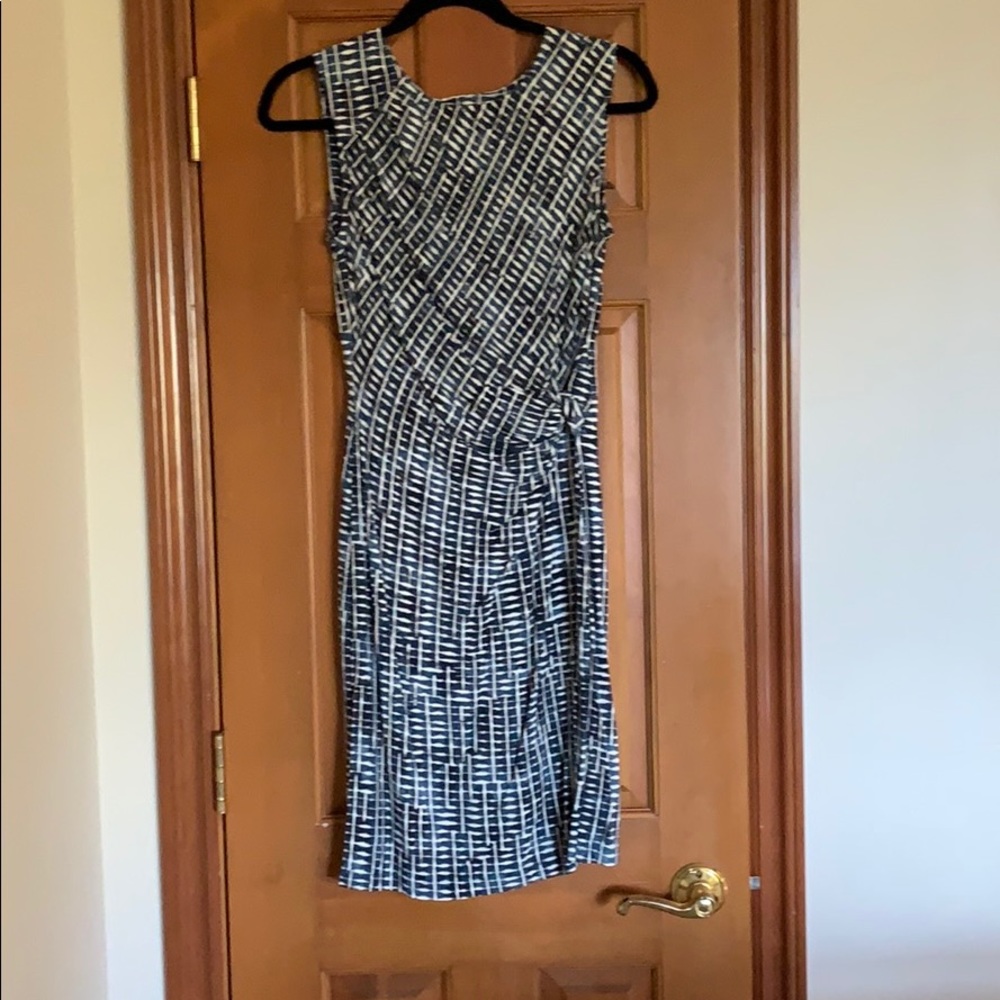Nic and Zoe midi side ruched dress